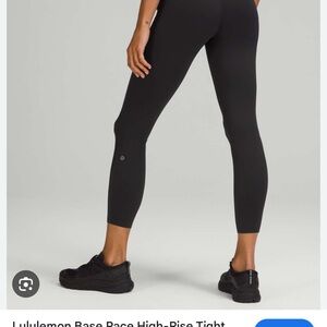 Lululemon sz0 NWT Base Pace HR 25” tights black